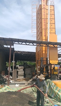 新光油菜籽烘干機現場 新光油菜籽烘干機現場